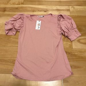 NWT princess sleeve top